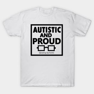 Autistic And Proud (Black) T-Shirt